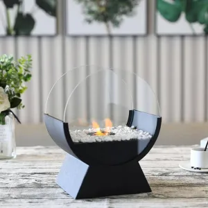 13.5" Tall Portable Tabletop Fireplace