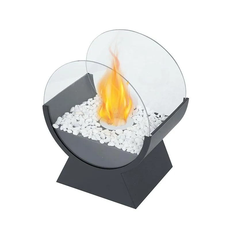 13.5" Tall Portable Tabletop Fireplace