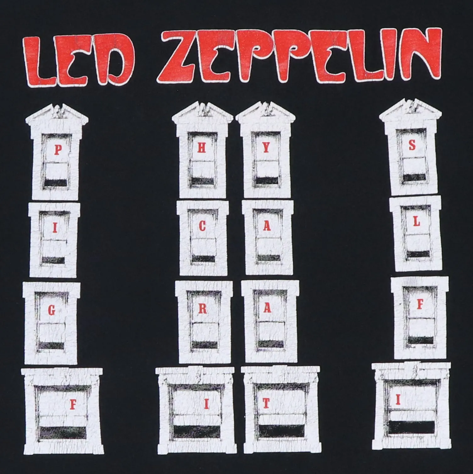 1990s Led Zeppelin Physical Graffiti Shirt