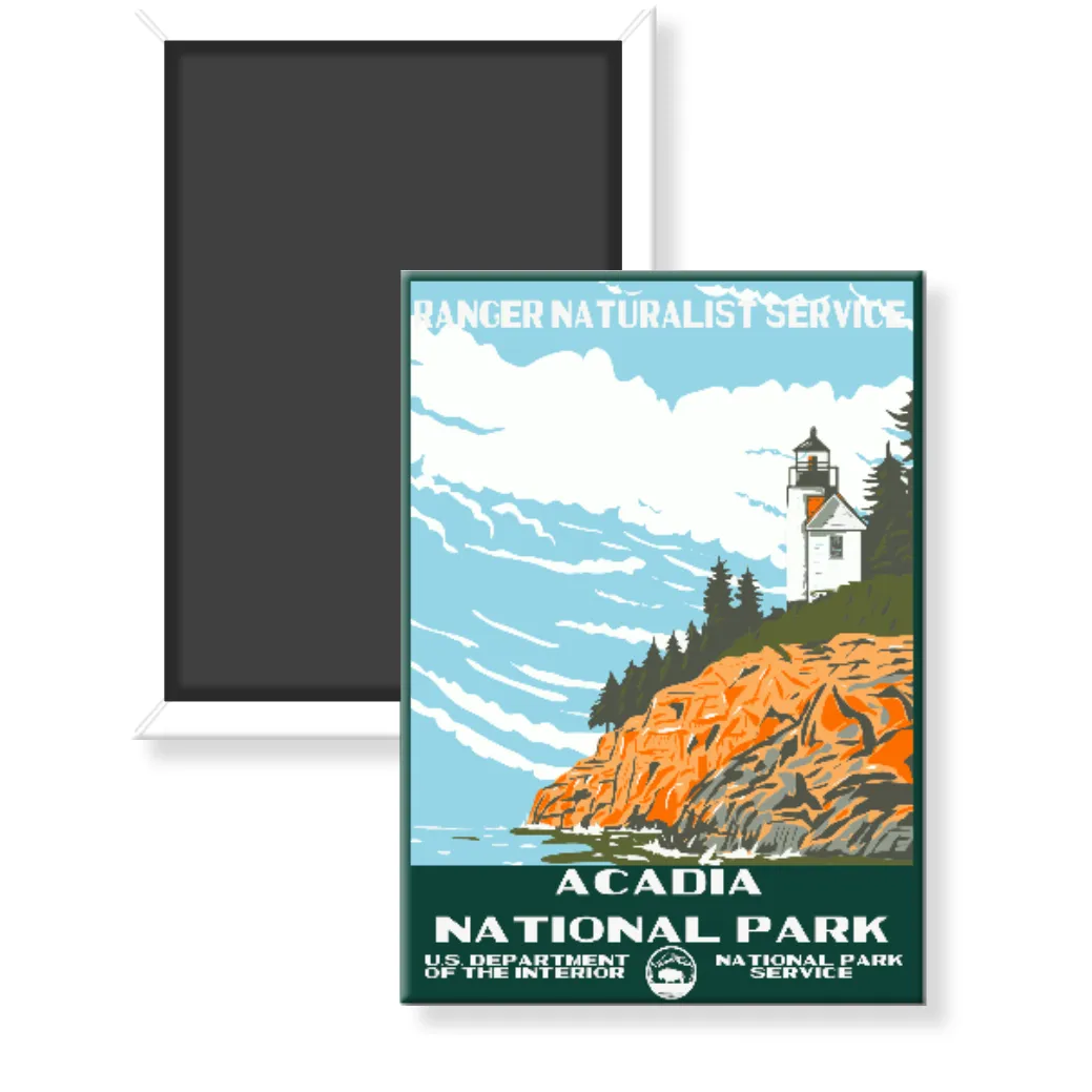 Acadia National Park WPA Magnet