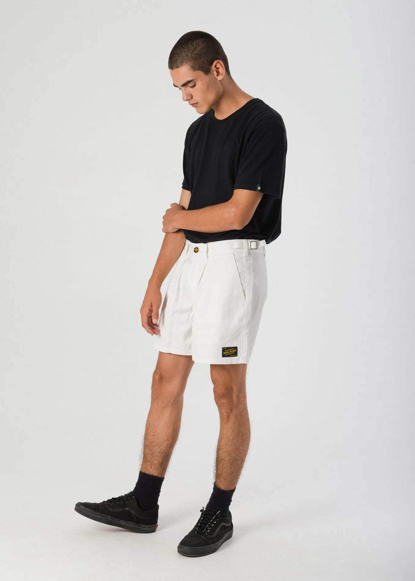 Afends Mens Schooner - Hemp Workwear Short