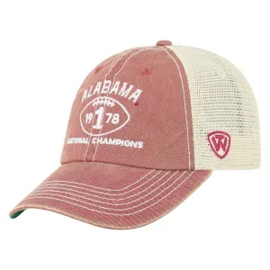 Alabama Crimson Tide TOW 40th Anniversary 1978 Football Champions Mesh Hat Cap