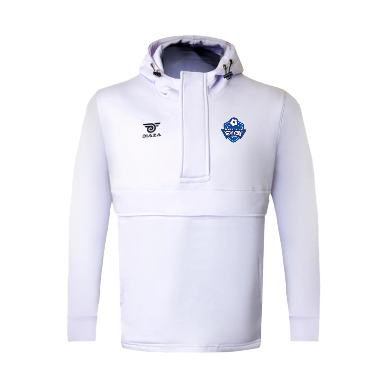 Amigos FC EL Blanco Hoodie