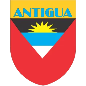 Antigua Flag Shield Style