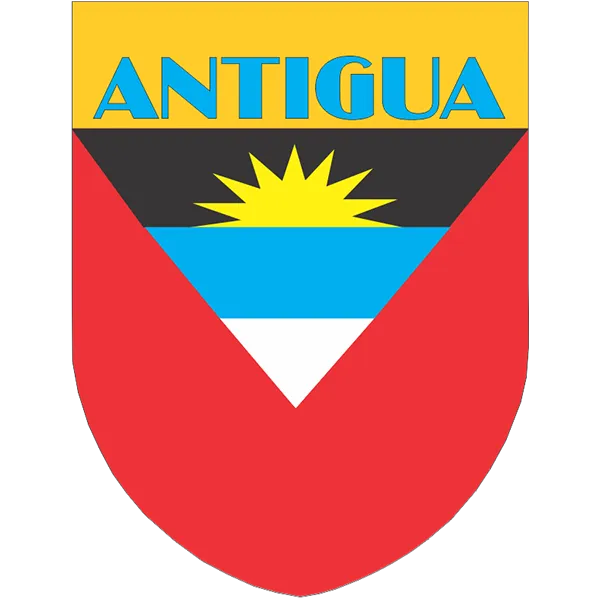 Antigua Flag Shield Style