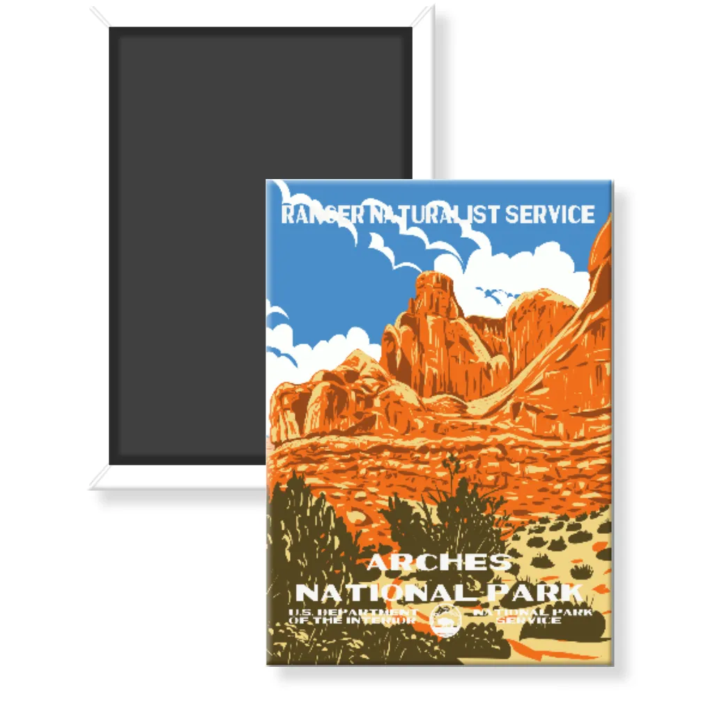 Arches National Park WPA Magnet