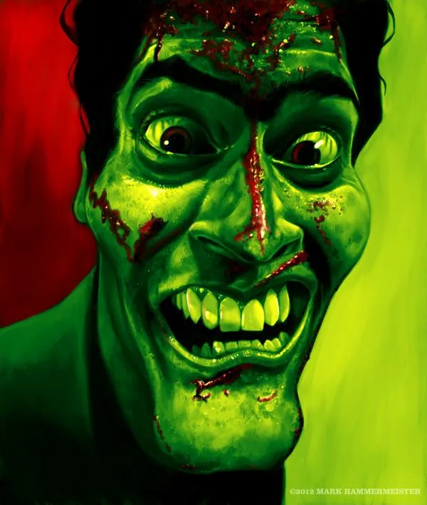 Ash The Evil Dead Giclee Print by Mark Hammermeister