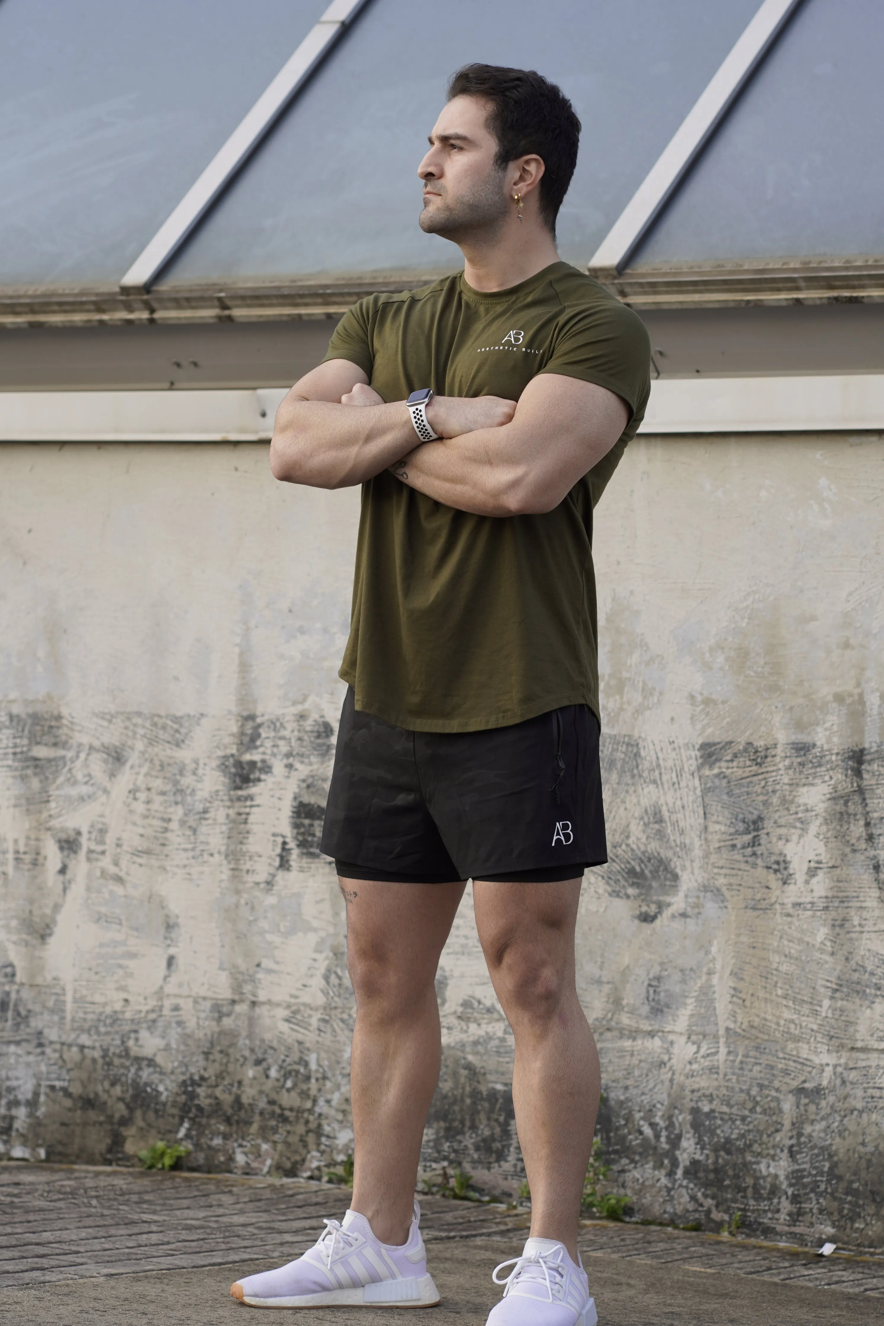 Black Camo Compression Shorts (Discontinued)