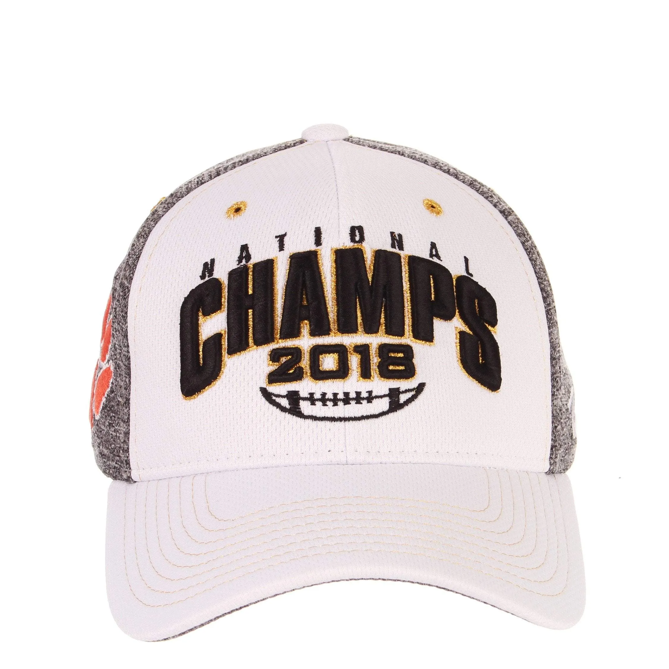 Clemson Tigers 2018-2019 Football National Champions Stretch Fit Hat Cap