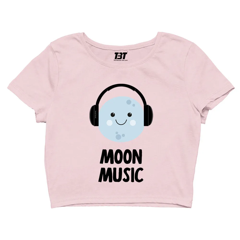 Coldplay Crop Top - Moon Tunes