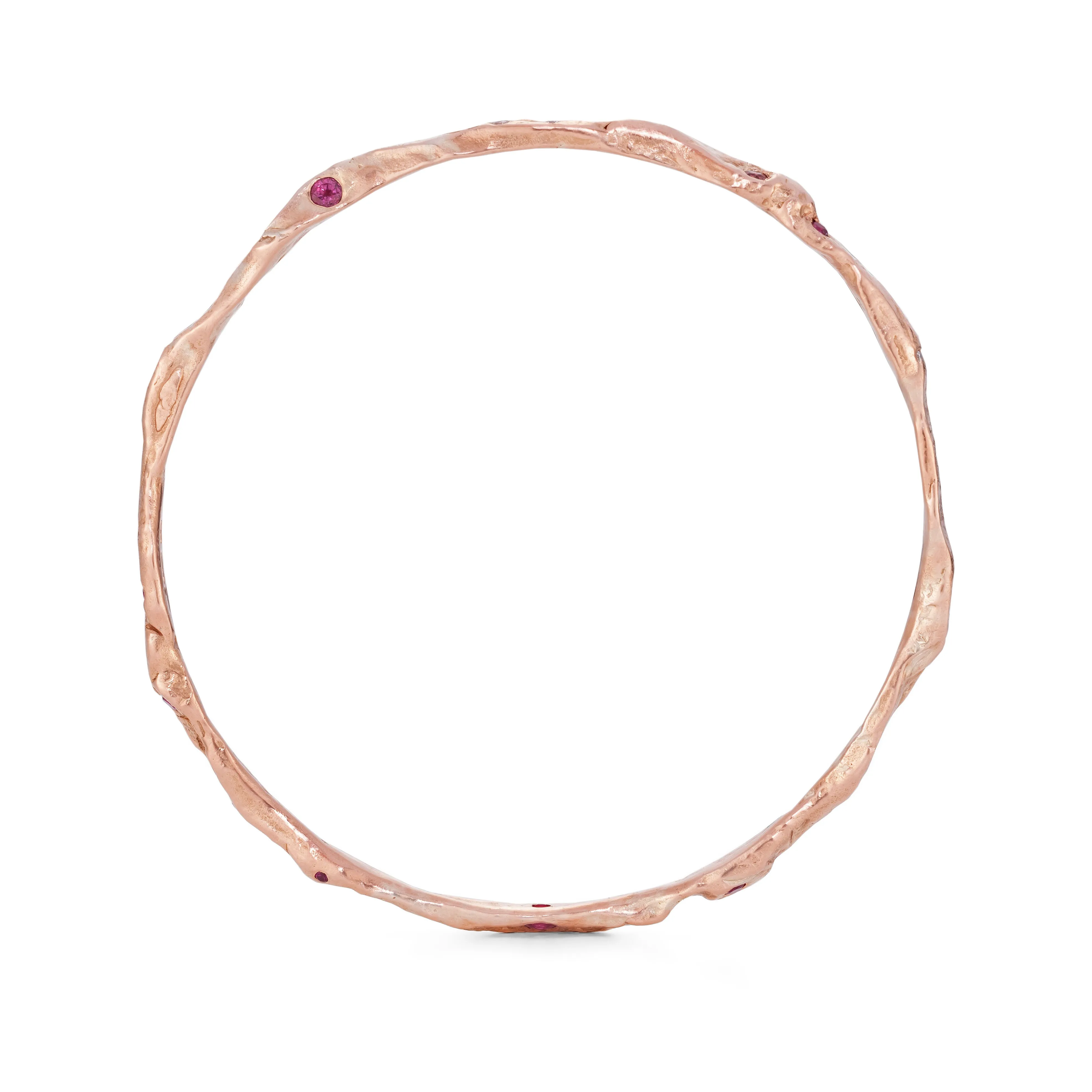 Craggy Rose Studded Bangle