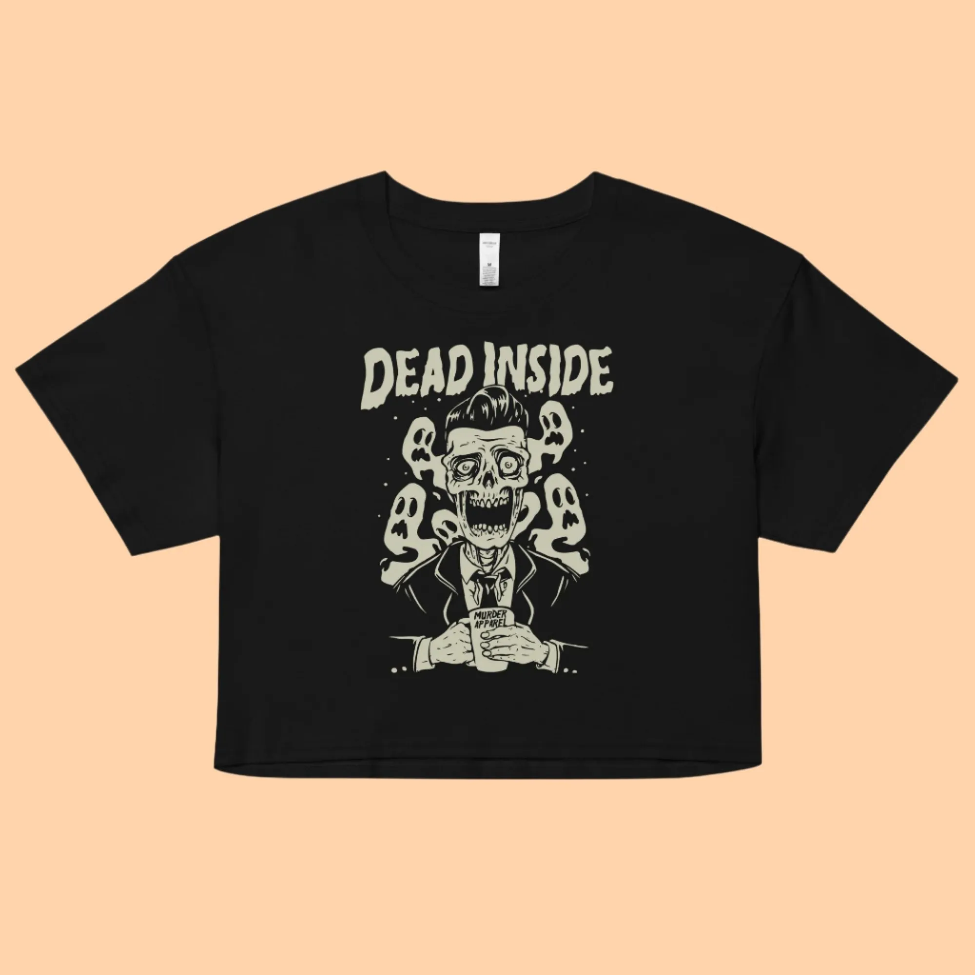 Dead Inside Crop Top