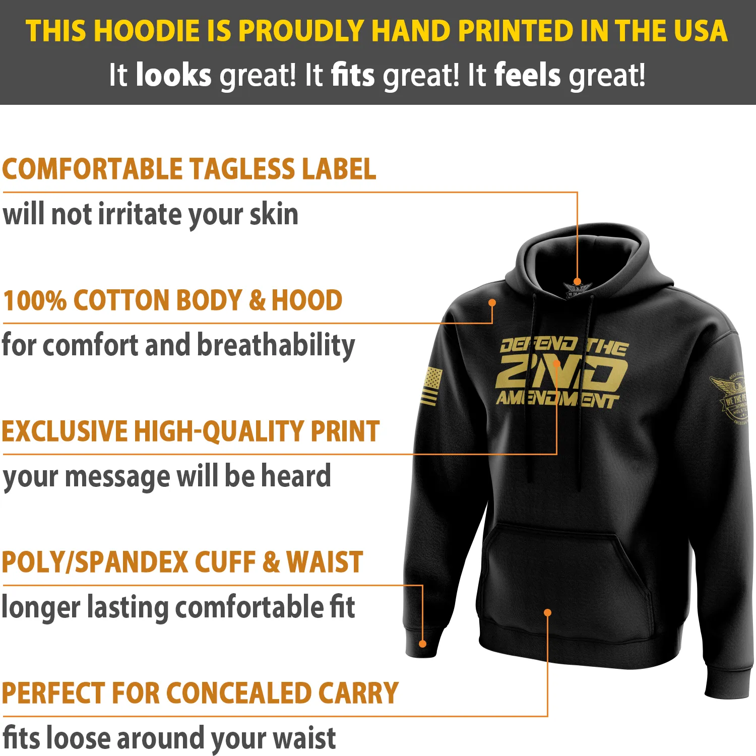 Defend the 2nd Amendment Hoodie