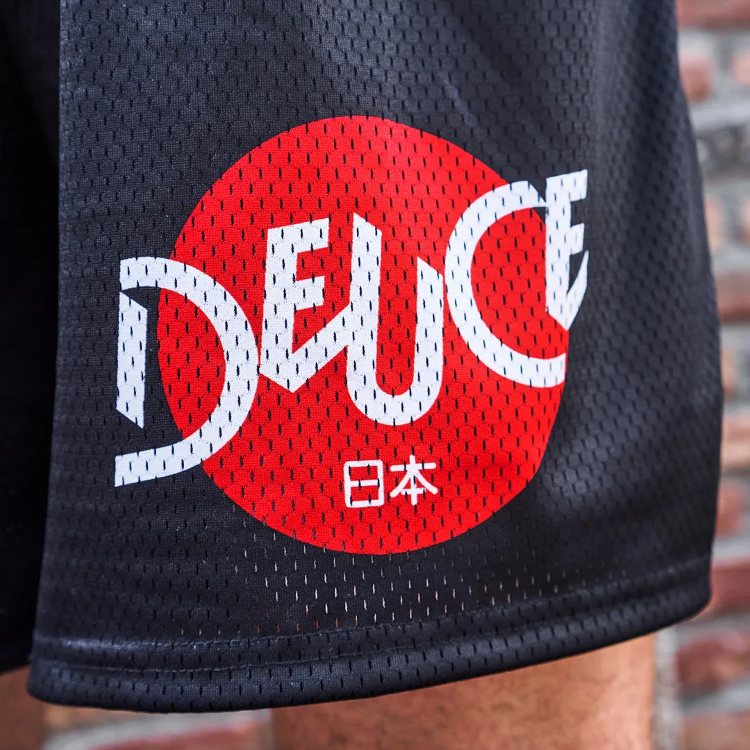 Deuce x Japan Mesh Shorts | Black - FINAL SALE