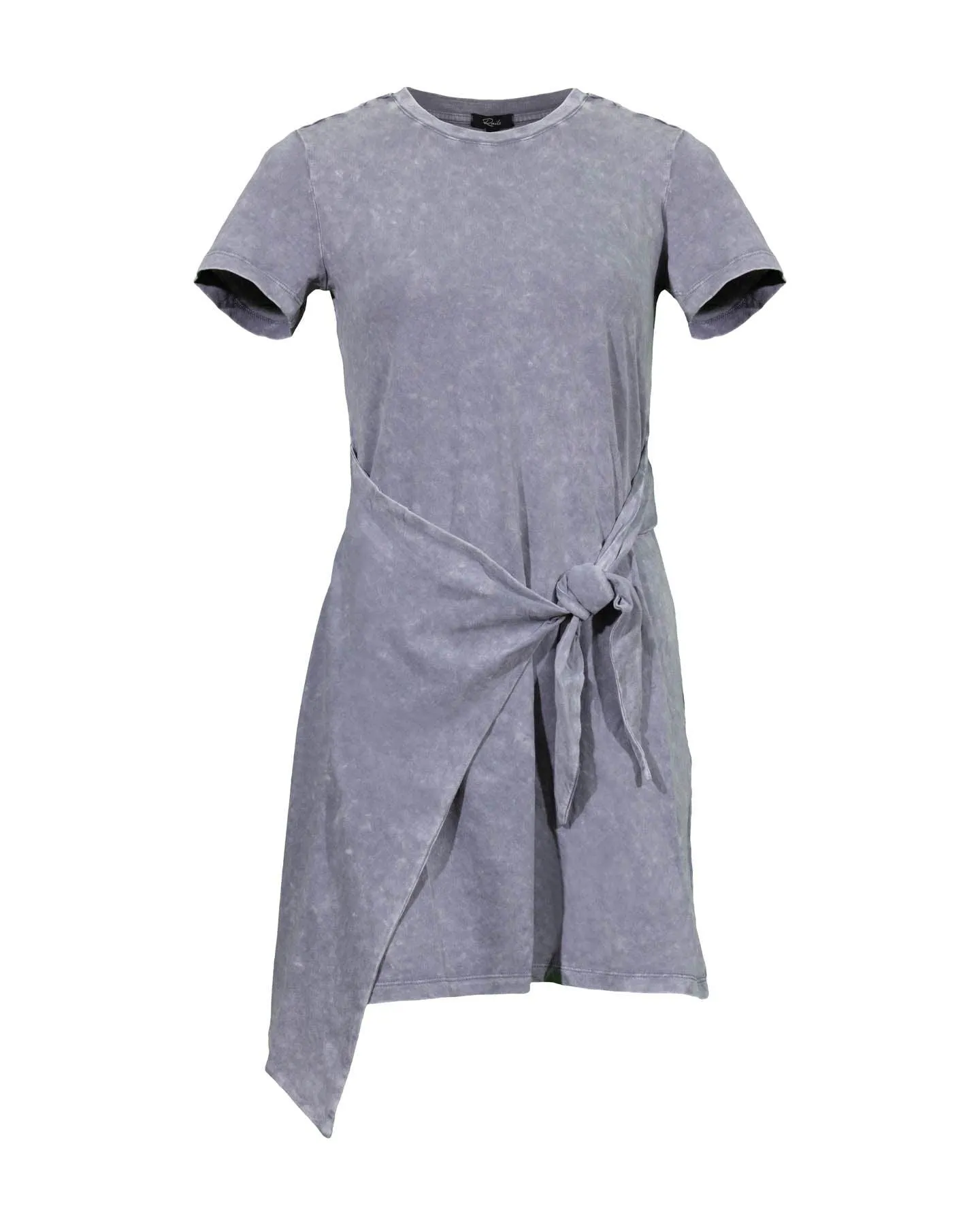 Edie Steel Acid Wash T-Shirt Dress