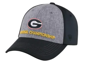 Georgia Bulldogs TOW 2018 National Championship Game Structured Flexfit Hat Cap