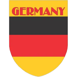 Germany Flag Shield Style