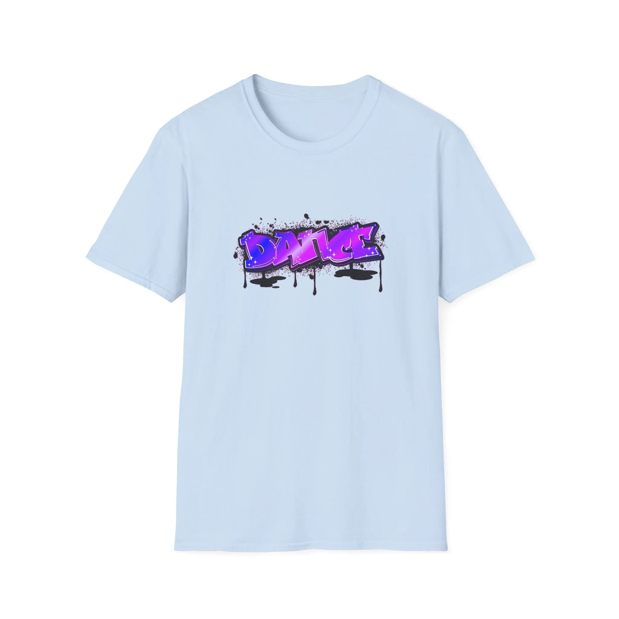 Graffiti Dance Unisex Softstyle T-Shirt