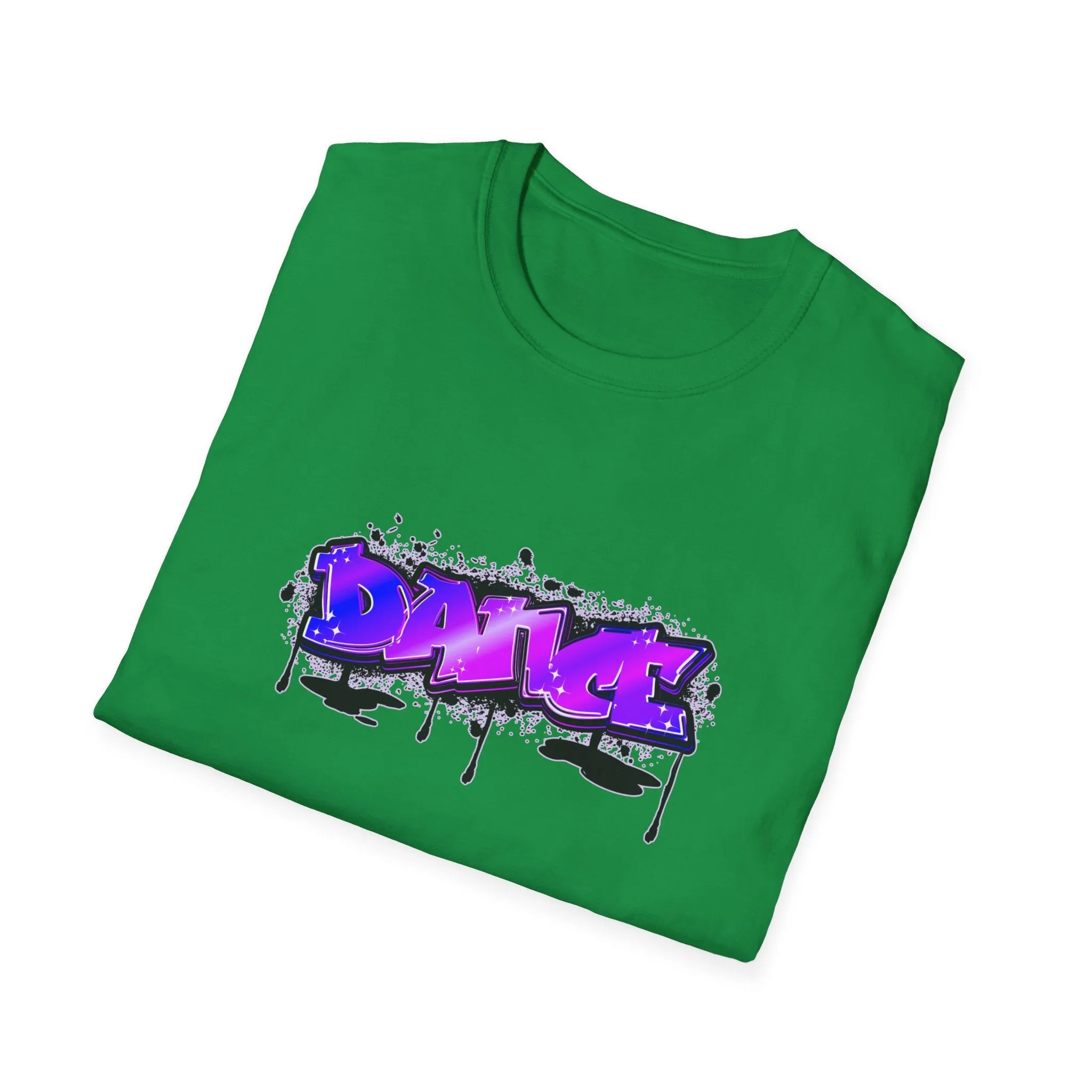 Graffiti Dance Unisex Softstyle T-Shirt