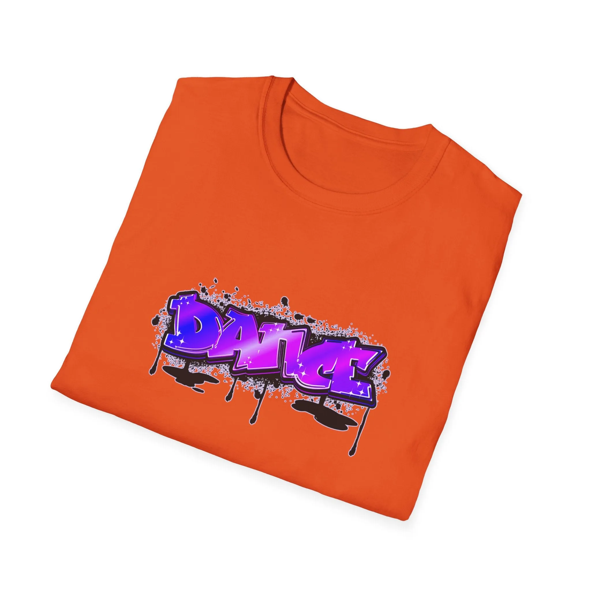 Graffiti Dance Unisex Softstyle T-Shirt