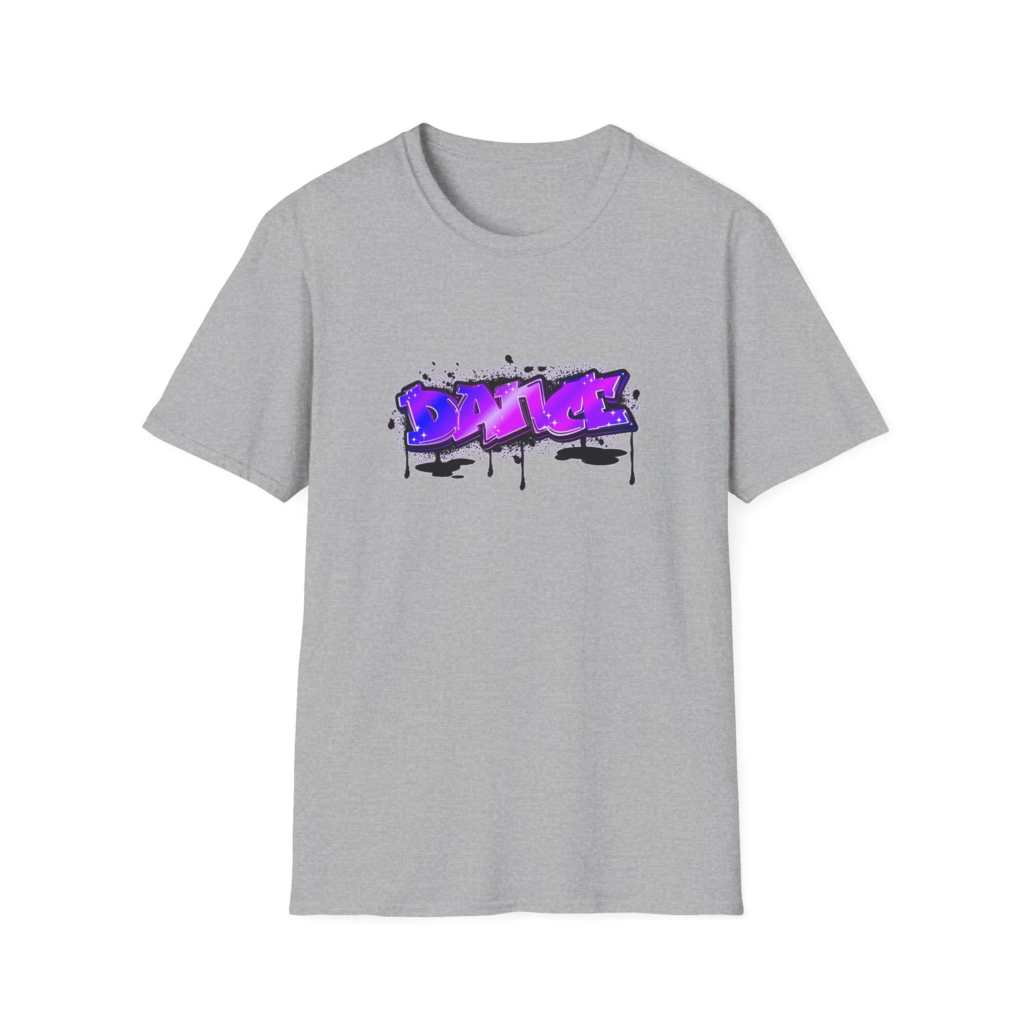 Graffiti Dance Unisex Softstyle T-Shirt