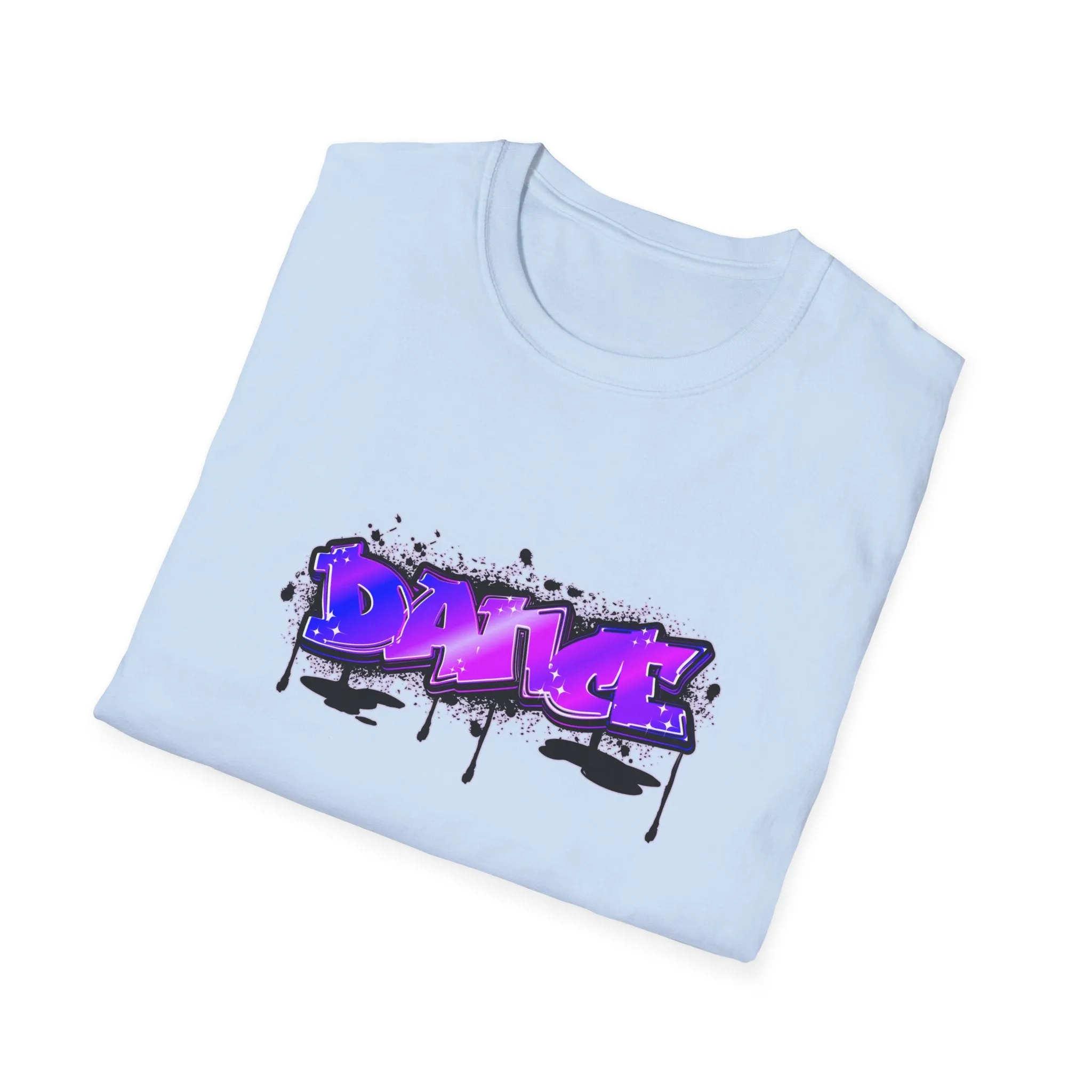 Graffiti Dance Unisex Softstyle T-Shirt