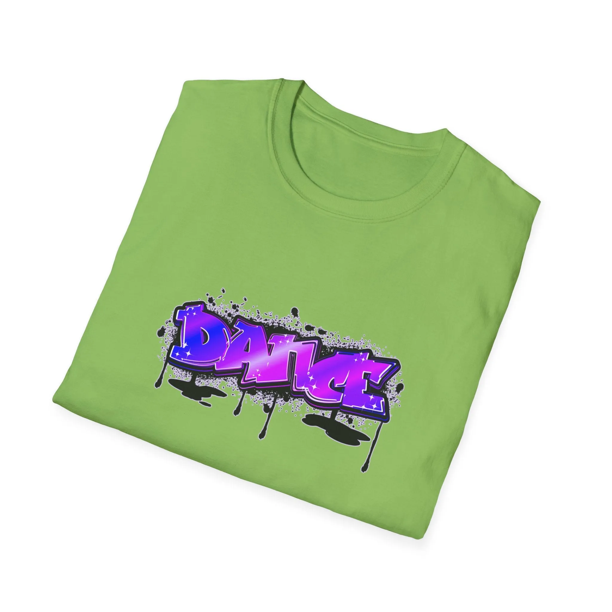 Graffiti Dance Unisex Softstyle T-Shirt