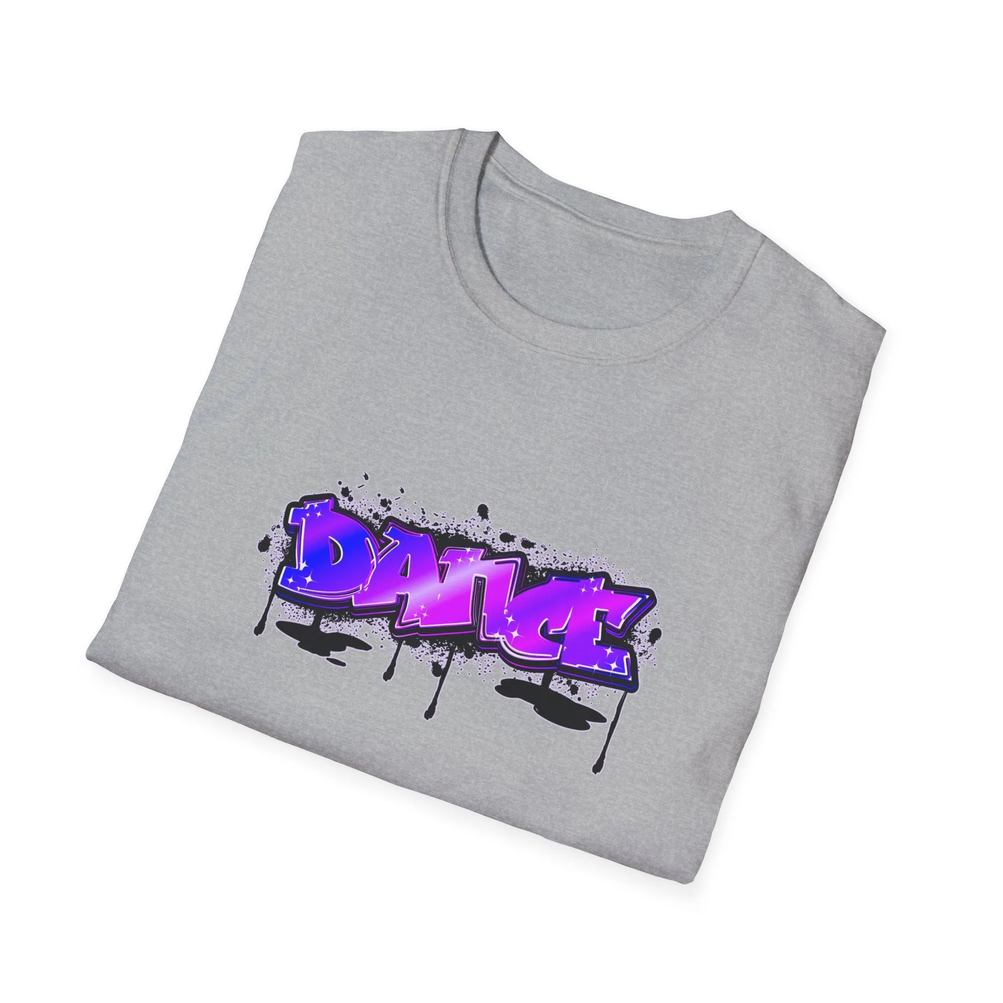 Graffiti Dance Unisex Softstyle T-Shirt