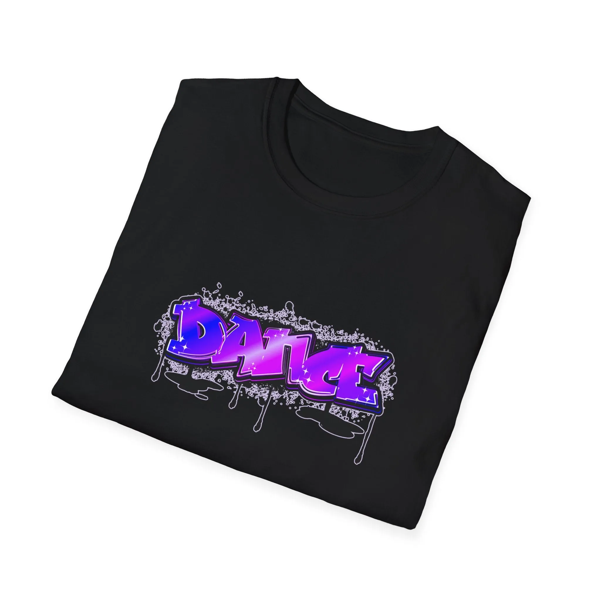 Graffiti Dance Unisex Softstyle T-Shirt