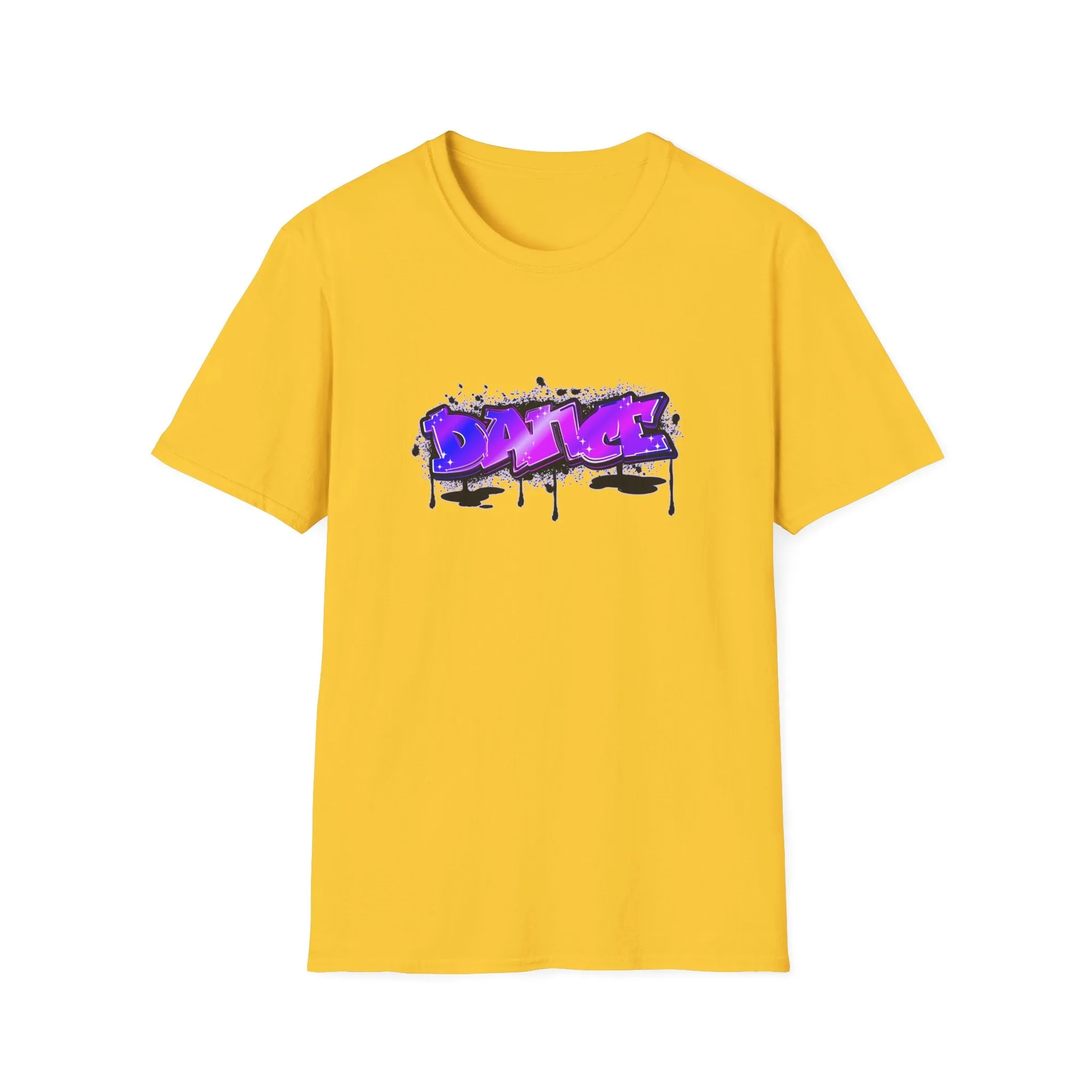 Graffiti Dance Unisex Softstyle T-Shirt