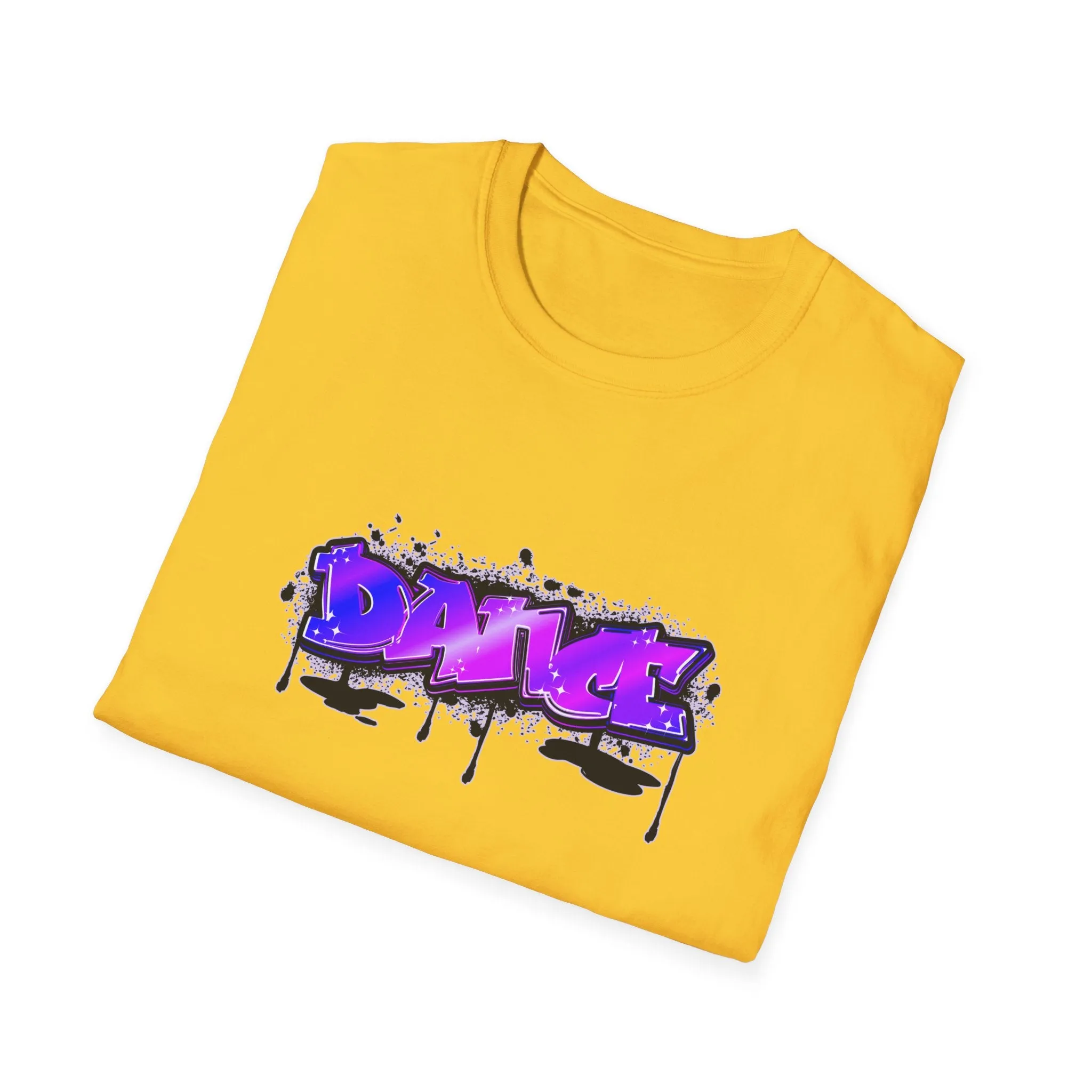 Graffiti Dance Unisex Softstyle T-Shirt