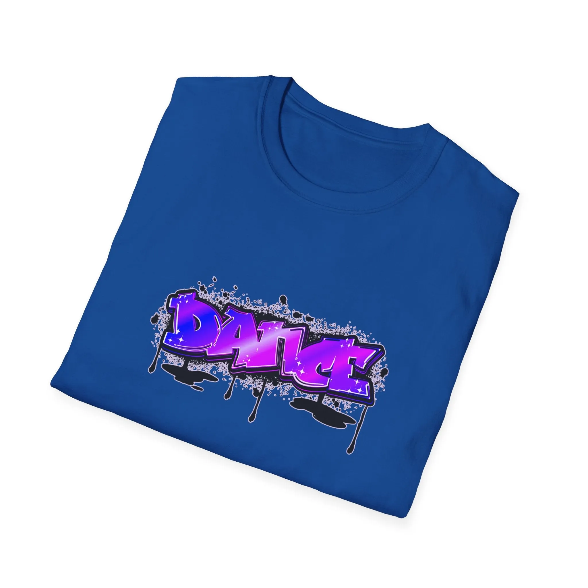 Graffiti Dance Unisex Softstyle T-Shirt