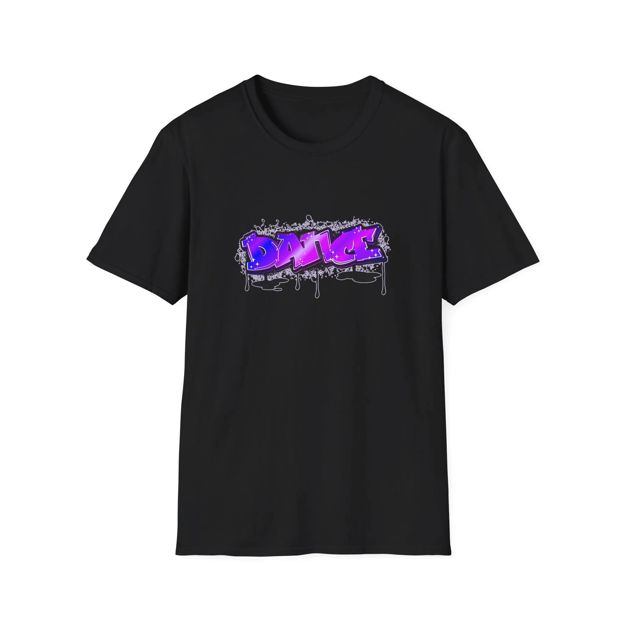 Graffiti Dance Unisex Softstyle T-Shirt