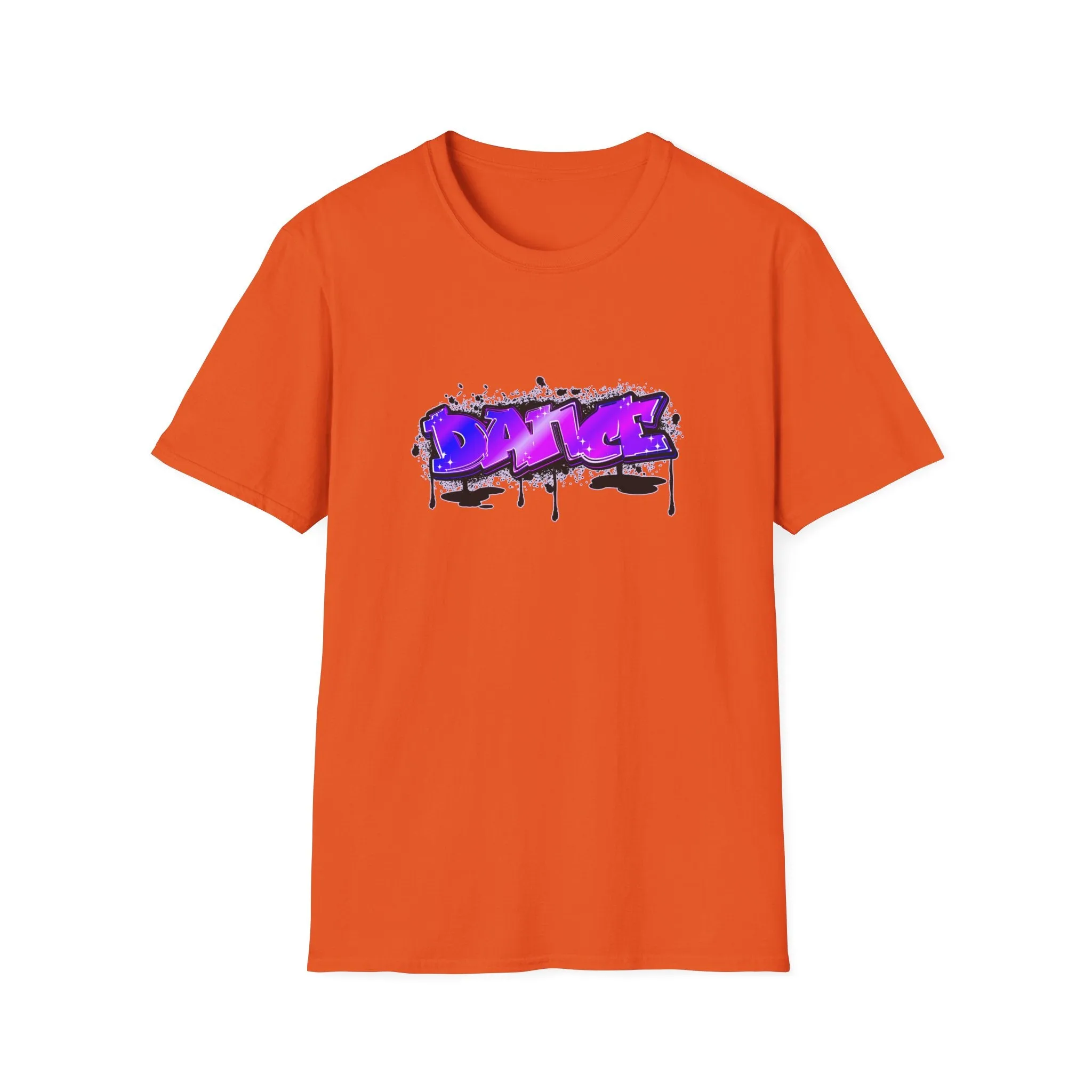 Graffiti Dance Unisex Softstyle T-Shirt