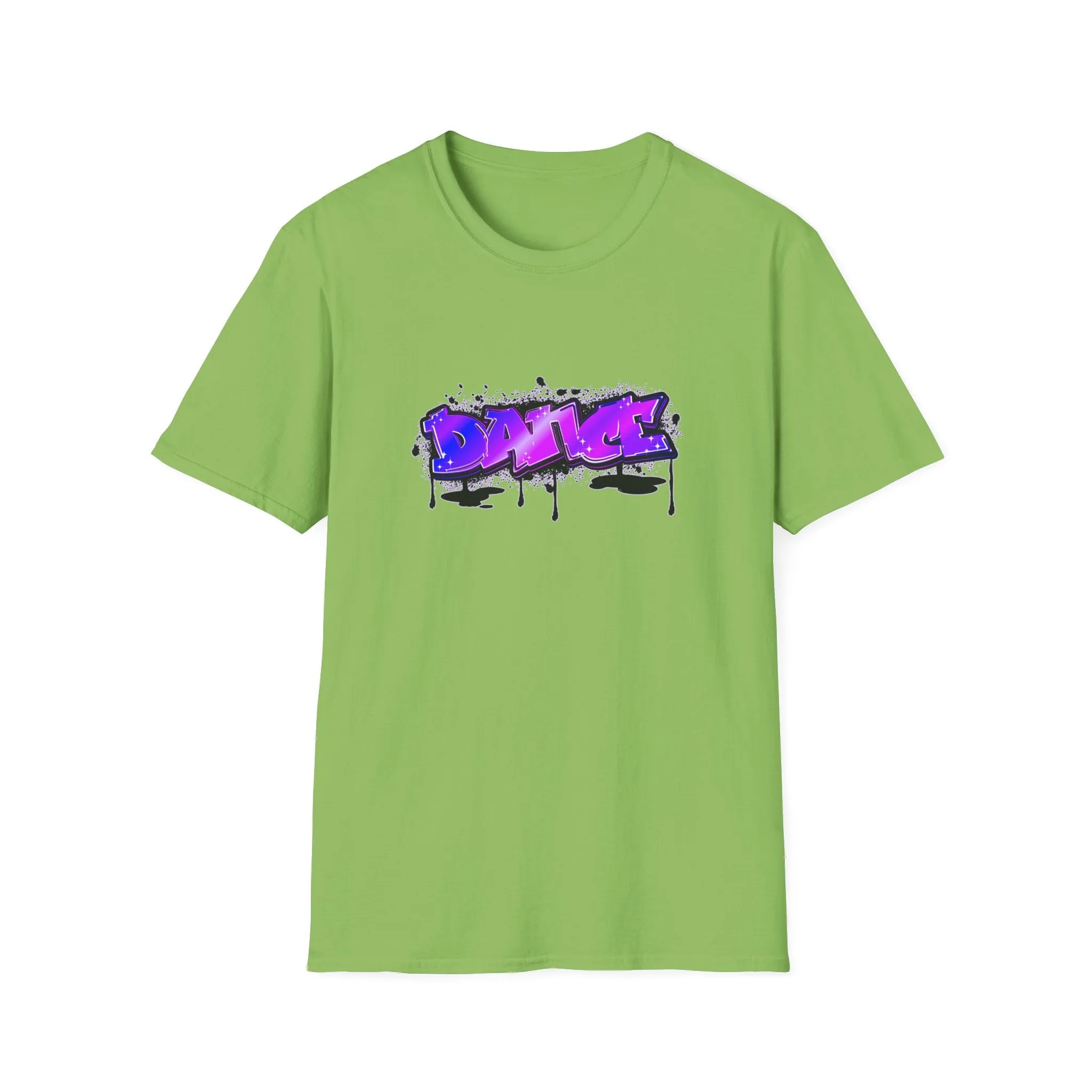 Graffiti Dance Unisex Softstyle T-Shirt