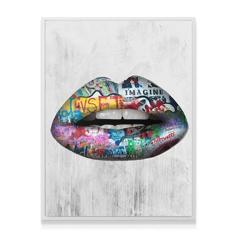 Graffiti Lips