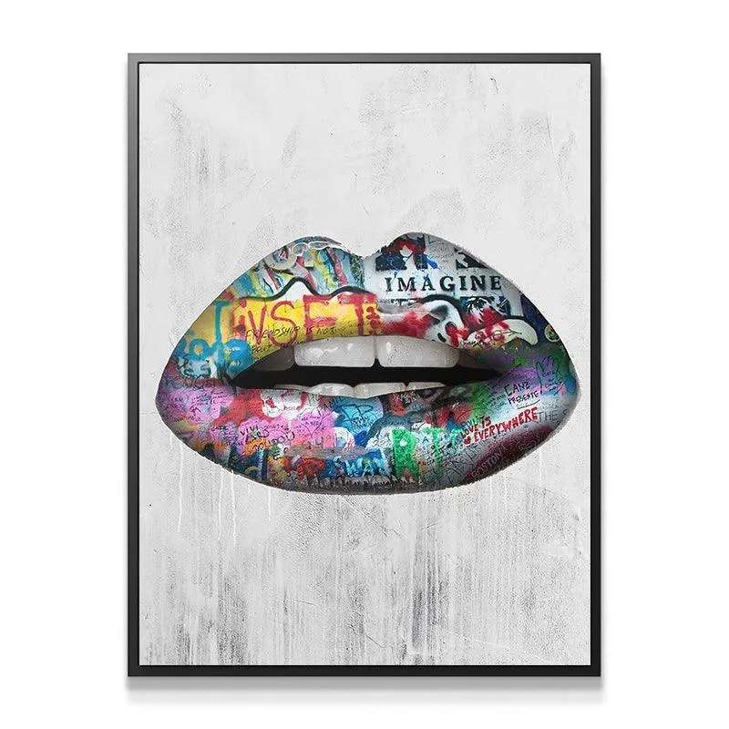 Graffiti Lips