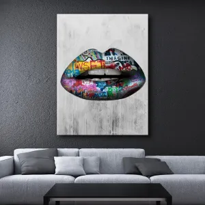 Graffiti Lips