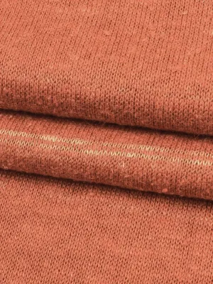 Hemp, Recycled Poly & Tencel Mid-Weight Yarn Dyed Stripe Jersey Fabric  ( KJ21/2E862C )