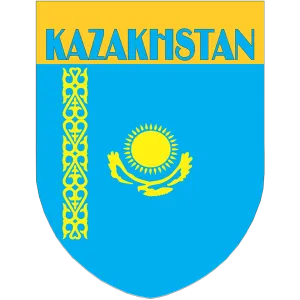 Kazakhstan Flag Shield Style