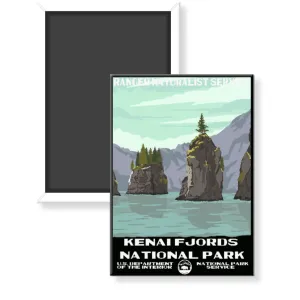 Kenai Fjords National Park WPA Magnet