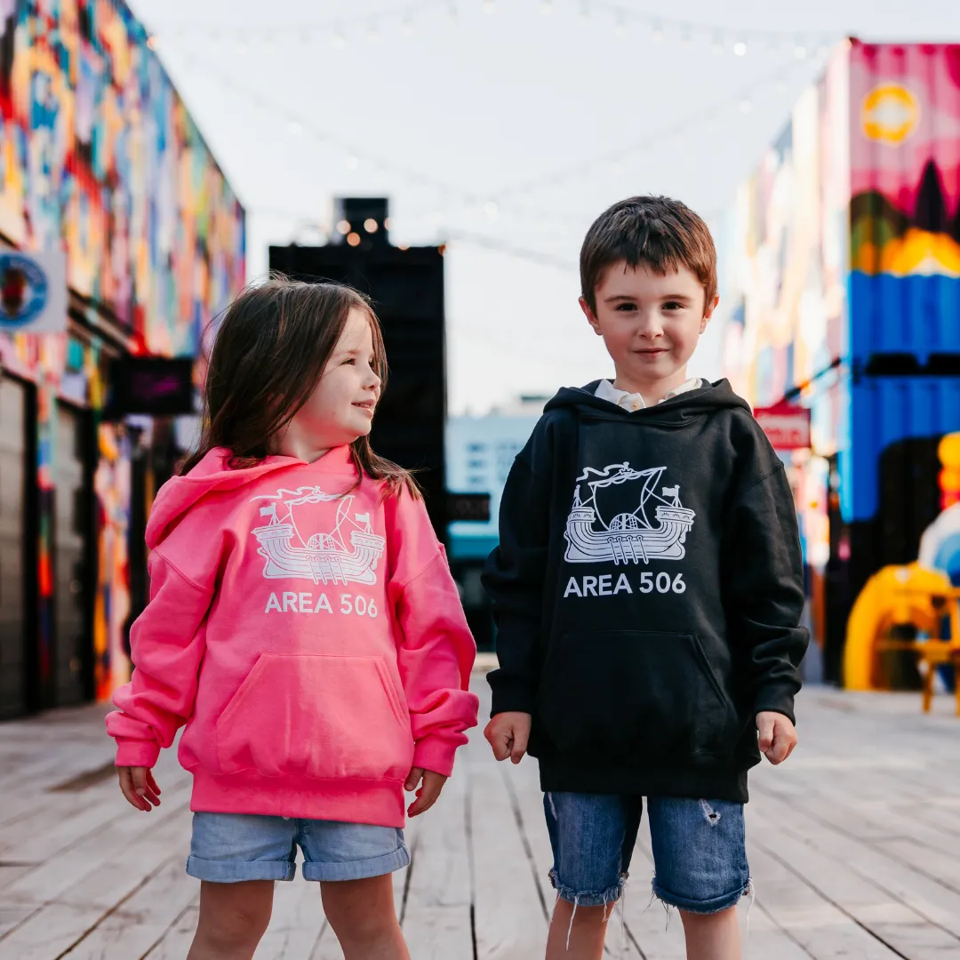 Kids' AREA 506 Ship Logo Hoodie