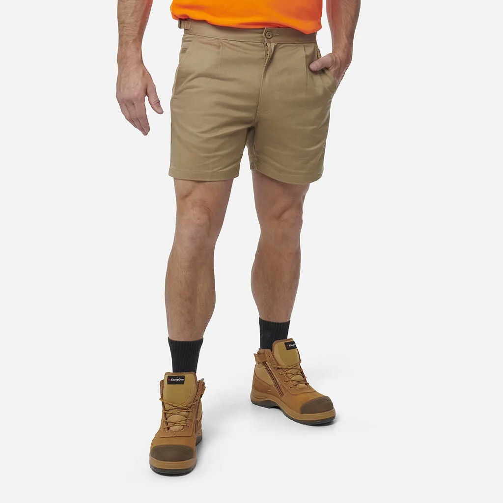 King Gee Originals Side Tab Cotton Drill Work Shorts (K07010)