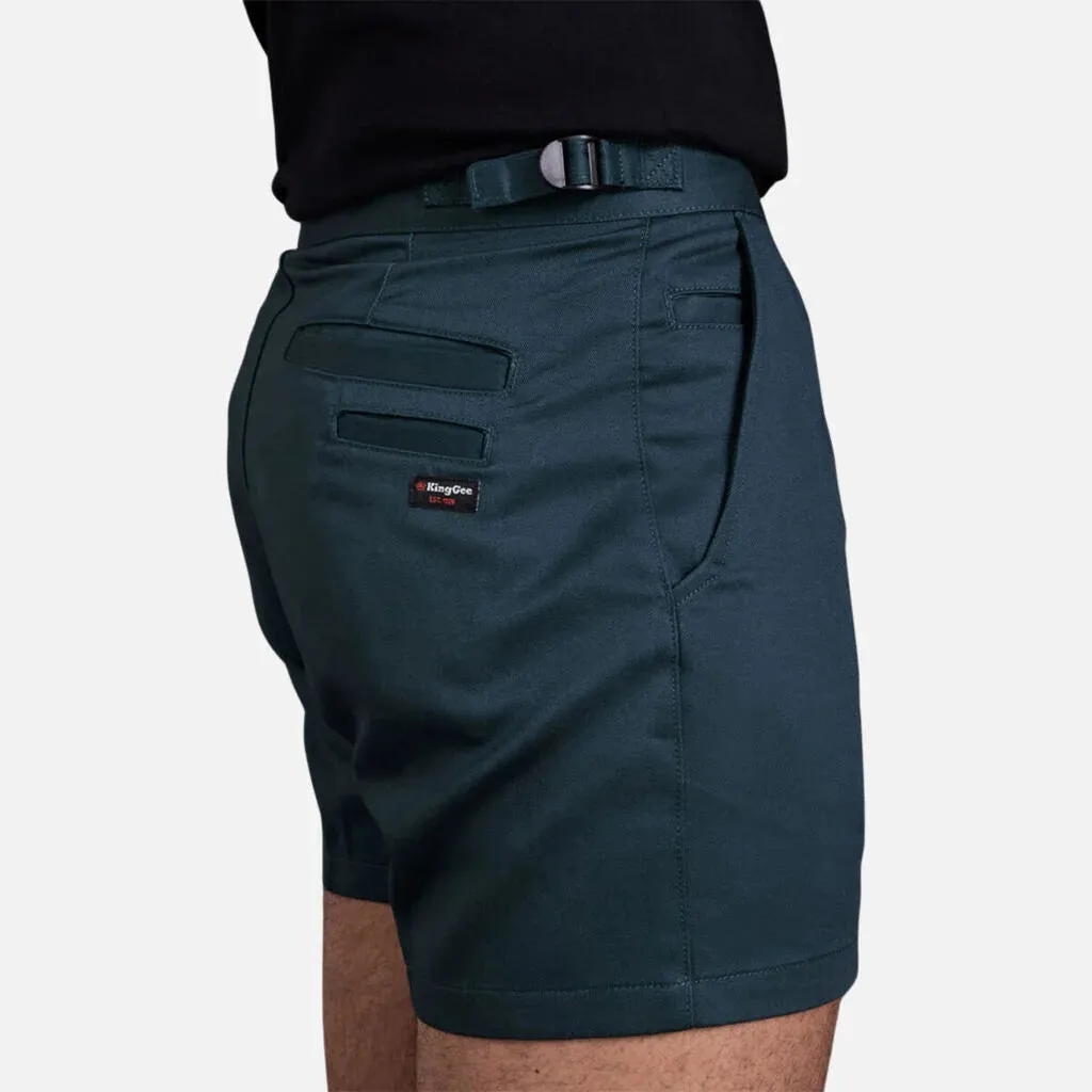 King Gee Originals Side Tab Cotton Drill Work Shorts (K07010)