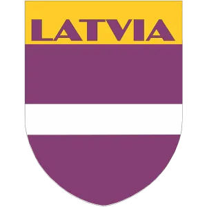 Latvia Flag Shield Style