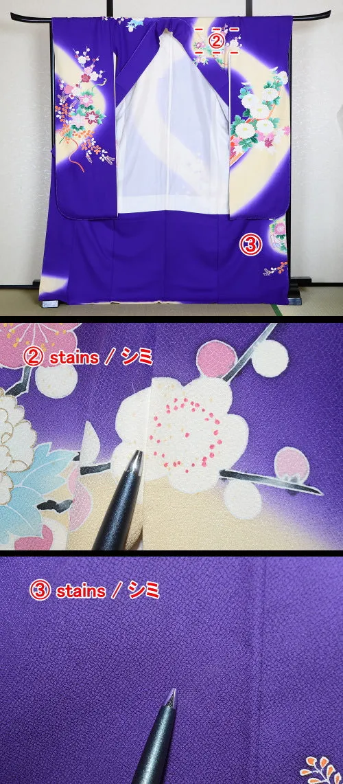 Long-sleeved kimono / Furisode / FK#619