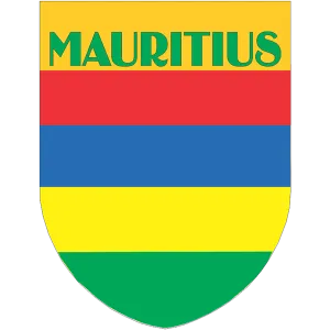 Mauritius Flag Shield Style