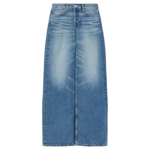 Mid Rise Wide Leg Jeans