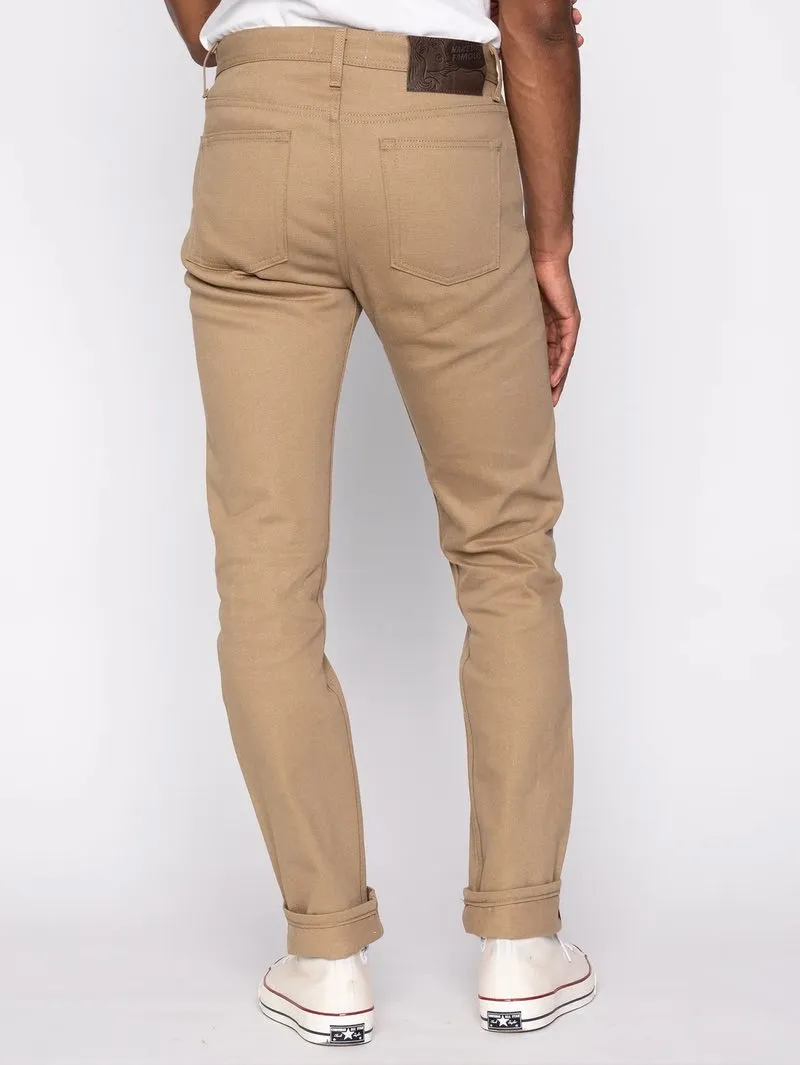 Naked & Famous Denim Weird Guy - Camel Slub Selvedge