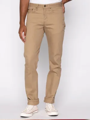 Naked & Famous Denim Weird Guy - Camel Slub Selvedge